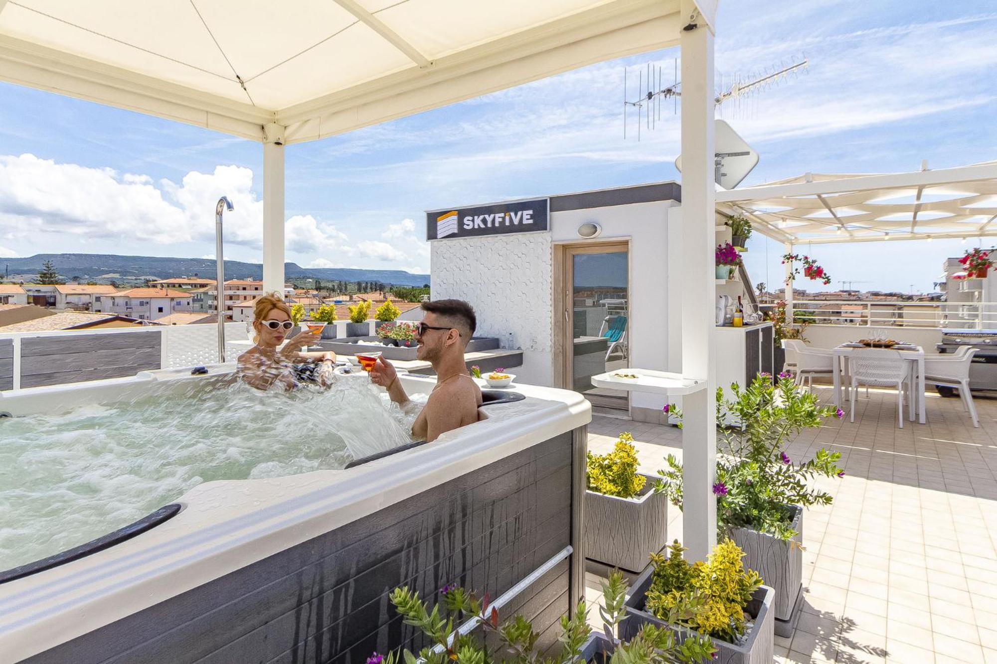 Skyfive Earth Apartment Alguer Exterior foto