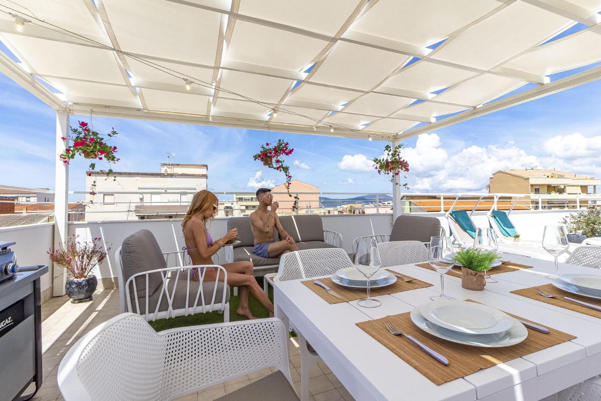 Skyfive Earth Apartment Alguer Exterior foto